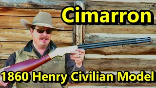 The Most Authentic 1860 Henry Reproduction:  Cimarron 1860 Henry Civilian