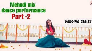 Mehndi mix dance (Part - 2 )Easy Dance | Performed by Pallavi Priya | Tutorial link in discription