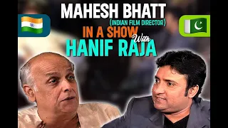 Mahesh Bhatt (Indian Film Director) in a show with Hanif Raja