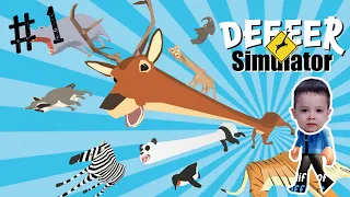 DeeeeR Simulator 1   Безумный Олень в  Что он Натворил симулятор #1 часть