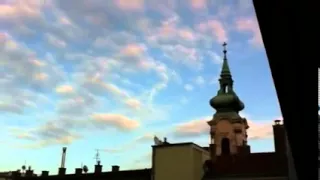 strange noise and holographic image over budapest - blue beam project ?  2012.0.1.11