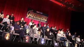 Avengers: Infinity War press conference part 1