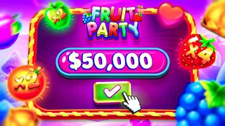 ALL IN $50,000 FRUIT PARTY BONUS BUY!