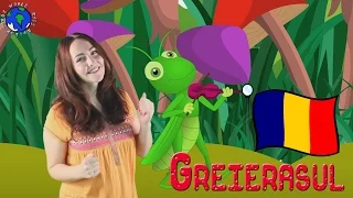 Greierasul | Cricket Song in Romanian | World Kids Action Songs