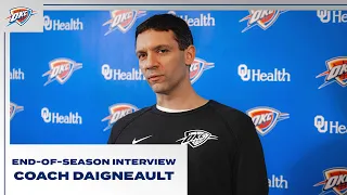 Head Coach Mark Daigneault | 2023-24 End-of-Season Interview | OKC Thunder