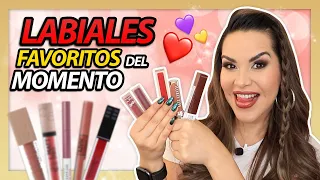 MIS LABIALES FAVORITOS DEL MOMENTO todos los acabados mate , brillos | Mytzi Cervantes