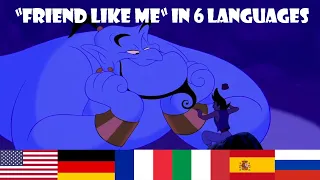 "Friend Like Me" in 6 different languages - Aladdin Soundtrack