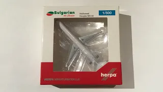 Herpa 1:500 Bulgarian Air Charter Review!