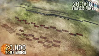 Roman Empire VS Seleucid Empire | 40,000 Units | Cinematic Battle - Total War Rome II