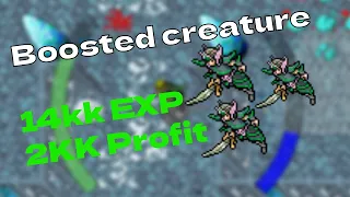 14kk EXP 2kk Profit/H | Soul Broken-Harbinger Boosted creature in Tibia | Wintercourt