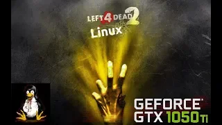 Linux | Left 4 Dead 2 - 1050 Ti, native