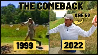 When a 52 Year Old RETIRED PRO Returns (Scott Stokely) | Disc Golf Legend