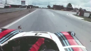 Porsche 936/77 Spyder onboard qualifying - Le Mans 1977