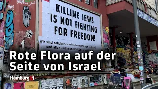 Statement aus der linken Szene: Rote Flora solidarisiert sich mit Israel