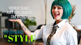 Ordnung im Arbeitszimmer mit Isabella Franke! | ORGANIZE 'N STYLE | sixx