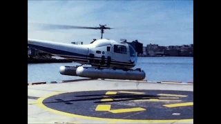 Scan 8mm 1970 New York City Helicopter Take Off