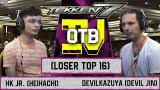 TEKKEN 7 | HK JR (HEIHACHI) VS DEVILKAZUYA (DEVIL JIN) OTB IV 2022 (LOSER TOP 16)