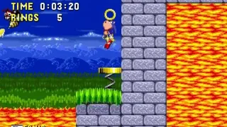 Sonic 1 Megamix [TAS] Dark Fortress Zone 1 In 0'47"54