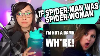 Spider-Man 3 but genders are reversed | Bunnymon REACTS