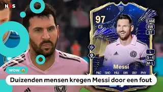 Gamers boos vanwege Messi-kaart in EA Sports FC 24