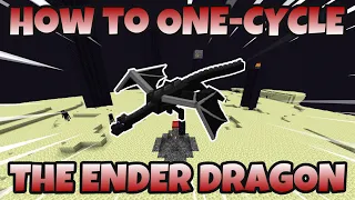 How to One-Cycle The Ender Dragon | Minecraft Speedrun Tutorials