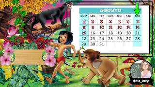 14 DE AGOSTO DE 2021👉🏻 SÁBADO LETIVO 👉🏻 CALENDÁRIO  ANIMADO