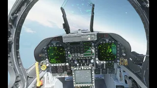 DCS F/A 18C. Работа с авианосца по наземным целям