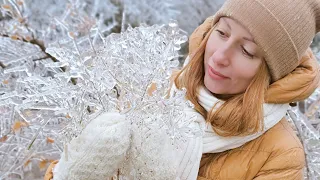 Аномальная зима в Техасе.  Третий год подряд ледяной дождь.  январь-февраль 2023 год