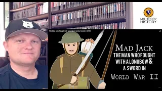 A History Teacher Reacts | Simple History - "The Man who Fought with a Longbow and a Sword in WWII"