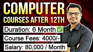 Top 10 High Salary Computer Courses After 12th | Best Computer Courses | By Sunil Adhikari