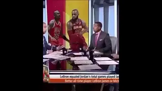 Nick Wright literally ends the GOAT debate between Lebron and MJ (Greatest Take EVER) 📠 #shorts