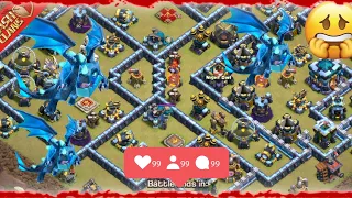 Every Base 3 Star Easily With This Unstoppable Troops | TH13 Electro Dragon Attack Strategy