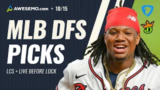 MLB DFS LINEUPS: LCS PICKS DRAFTKINGS + FANDUEL THURSDAY 10/15