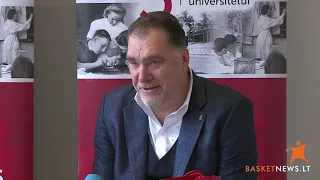 Sabonis apie Lietuvos rinktinės trenerio paiešką