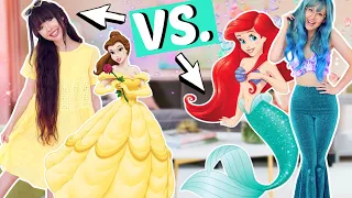Disney Prinzessinnen im Reallife 👑 Arielle & Belle | ViktoriaSarina