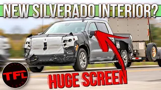 Here Is the 2022 Chevy Silverado Inside and Out Before You're Supposed to See It!