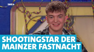 19 Jahre jung: Johannes Pschierer tritt bei den Mainzer Bohnebeitel auf