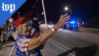 Supporters rally at Mar-a-Lago after Trump’s indictment