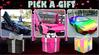 Pick A Gift - BLACK Vs PINK Vs RAINBOW Edition