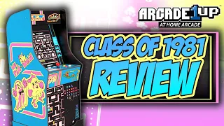 Arcade1Up Class of 1981 Ms. Pac-Man Galaga Review!  Is It "Best In Class"?