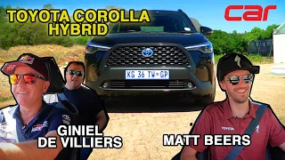 ROC interviews Giniel de Villiers and Matt Beers in the Corolla Cross Hybrid