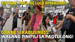 BIGLAANG BISITA KILA SANDRA WITH KABUSINESS AT KAGWANGS!! HAPPY BIRTHDAY NANAY MERCY! | Papadinz TV