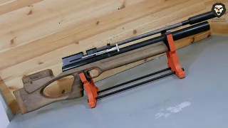 Пневматическая винтовка Дубрава Чекан Карабин 6.35 мм V4 (450 мм, Орех) видео обзор 4k