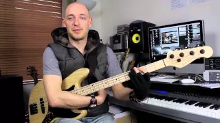 Right and Left Hand Positioning for Bass Guitar - Lesson with Scott Devine (L#59)