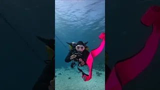 Как выпускать буй под водой.