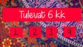 🔮Pick A Card🔮 Tulevat 6 kk❤️‍🔥~Ajaton tulkinta~