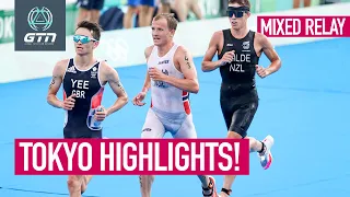 Tokyo 2020 Mixed Relay Triathlon Highlights