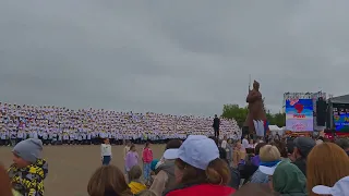 Выступление тысячного хора (09.05.2024)