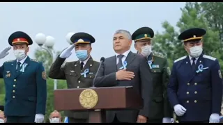 9 мая в Узбекистане силовики не смогли правильно отдать честь во время исполнения гимна