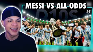 NBA Fan Reacts To LIONEL MESSI AGAINST ALL ODDS - Argentina!!!